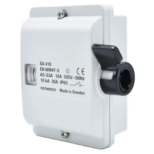 Norwesco werkschakelaar 4-polig 16A IP65