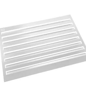 Achterplaat Evolar omkasting vrijstaand White